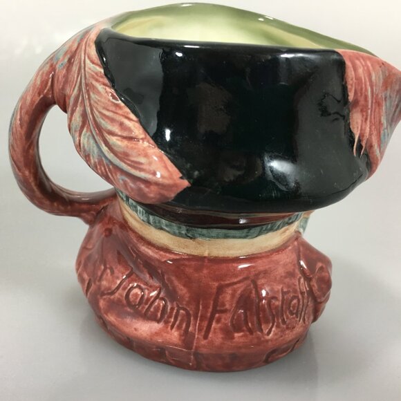 Royal Doulton Falstaff Toby Jug Mug 3" D6385 1949 Made in England - Picture 2 of 6